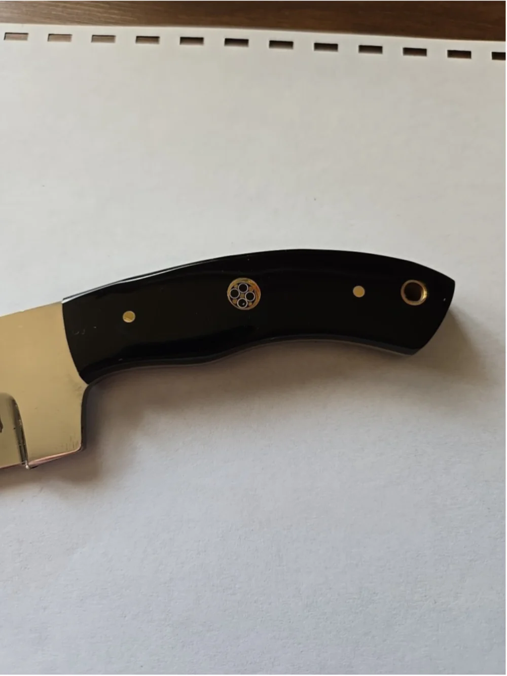Custom Handmade USA Fixed Blade Knife With KORN Etched In Blade 8
